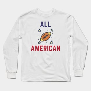 CW All American - Football Long Sleeve T-Shirt